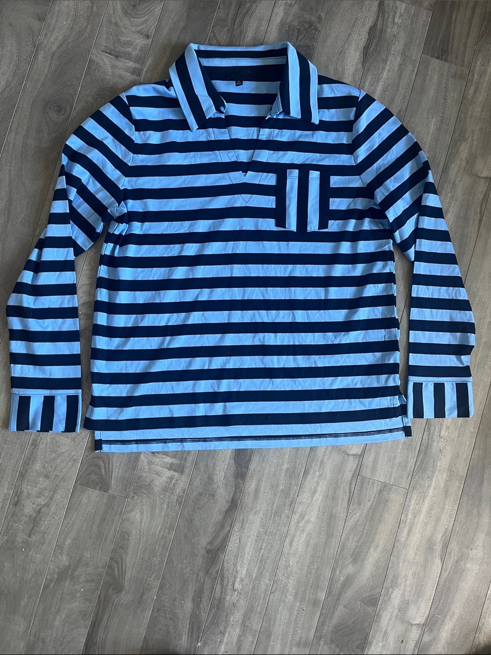 Talbots Long Sleeve Striped Top
